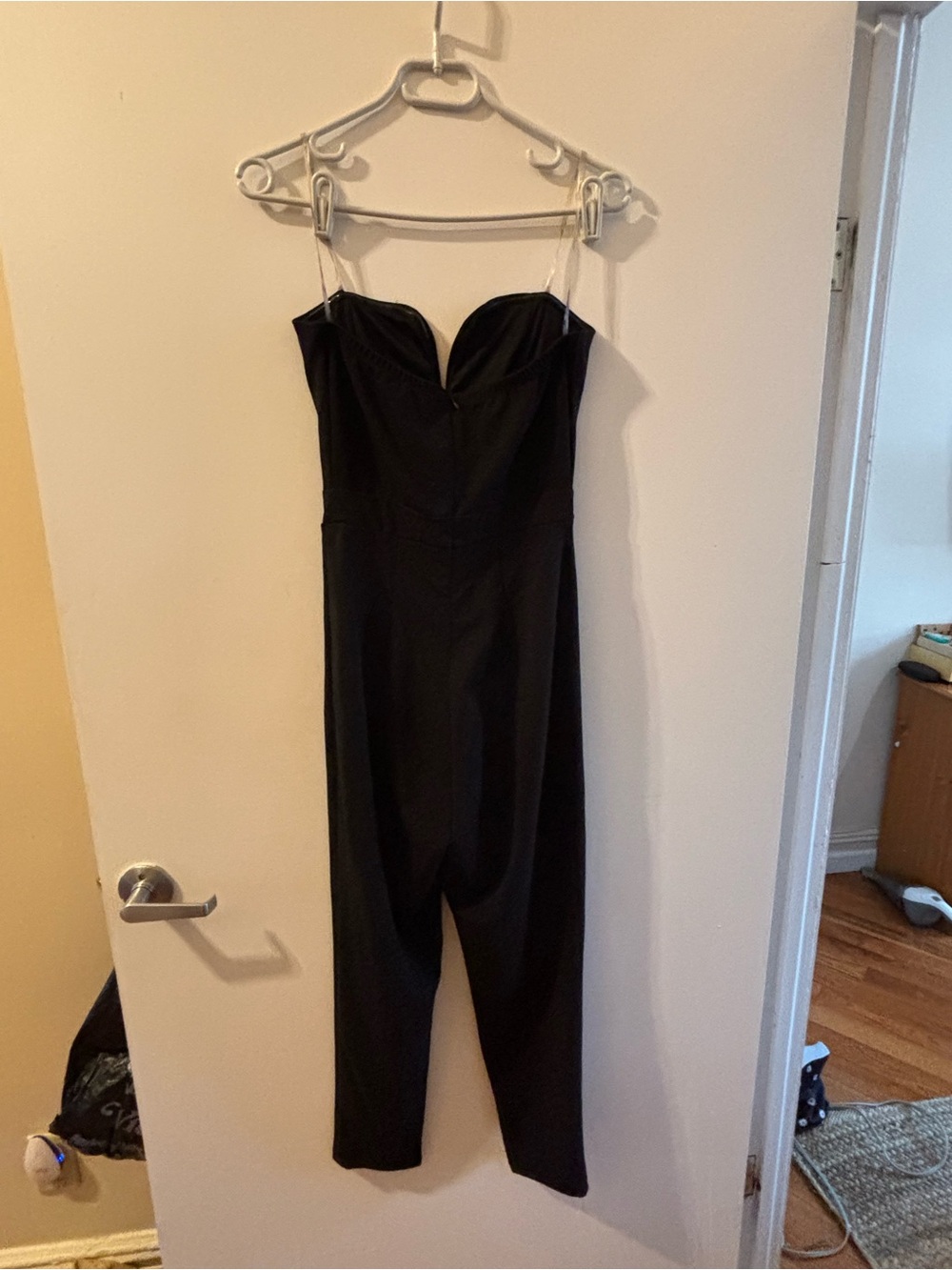 Nasty Gal Black Strapless Sweetheart Jumpsuit - Picture 3 of 4